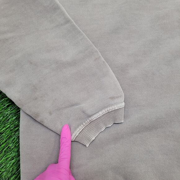 Vintage Crazyshirts Chocolate Sweatshirt Womens Large 25x23 Grayish Brown - Picture 10 of 16